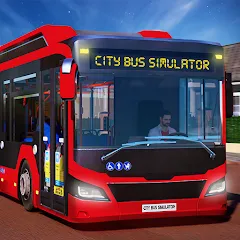 Скачать взломанную City Bus Simulator: Bus Games (Риал Сити Бас Симулятор Геймс)  [МОД Много денег] - стабильная версия apk на Андроид