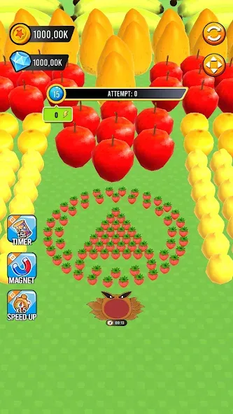 Fruit hole: Black hole (Фрут хол)  [МОД Mega Pack] Screenshot 1