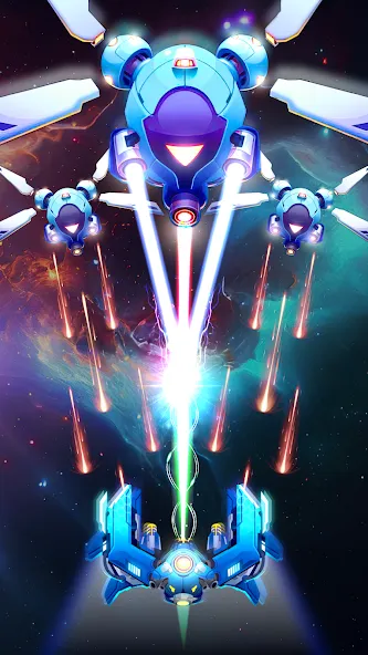 Galaxy Attack - Space Shooter (Гэлэкси Атак)  [МОД Mega Pack] Screenshot 3