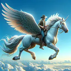 Взломанная The Flying Horse: Unicorn (Зе Флайинг Хорс)  [МОД Меню] - полная версия apk на Андроид