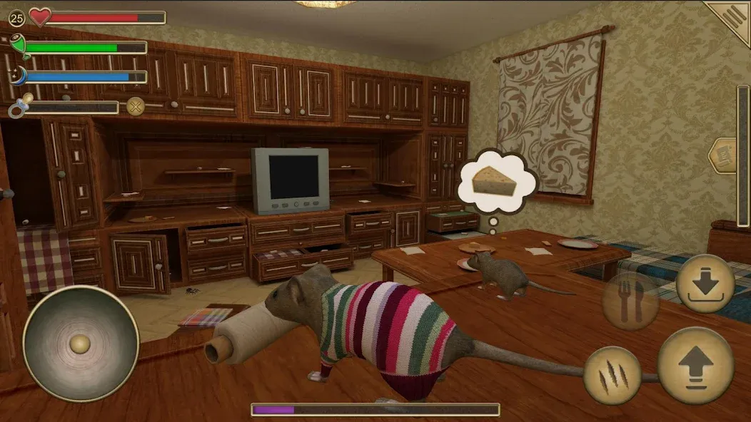 Mouse Simulator :  Forest Home  [МОД Mega Pack] Screenshot 2