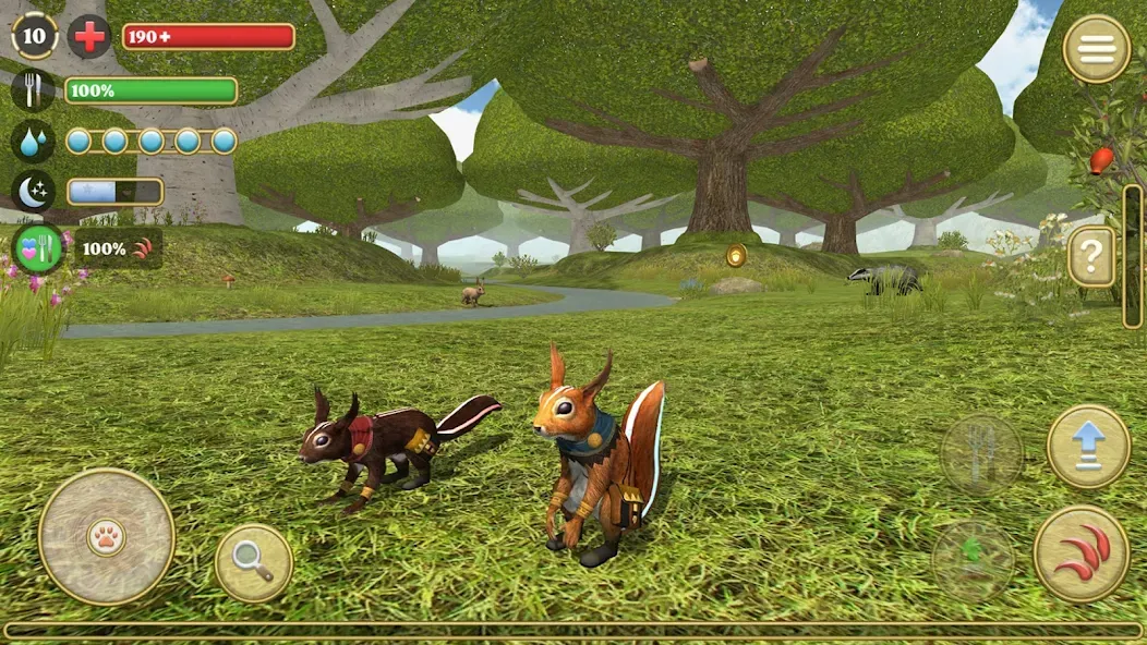 Squirrel Simulator 2 : Online  [МОД Unlimited Money] Screenshot 1