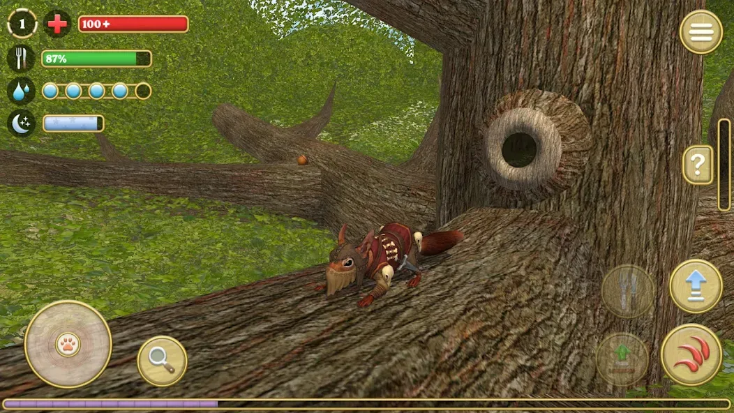 Squirrel Simulator 2 : Online  [МОД Unlimited Money] Screenshot 3