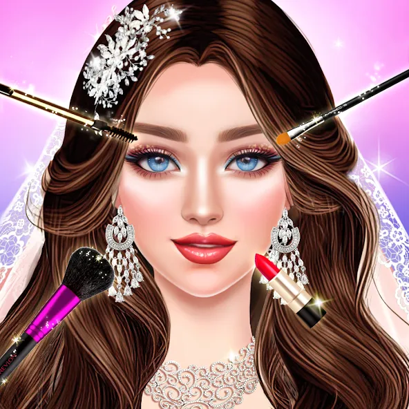 Dress Up Fashion: Makeup Games  [МОД Бесконечные монеты] Screenshot 1