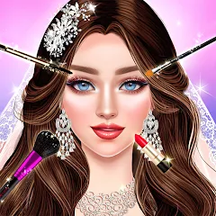 Скачать взломанную Dress Up Fashion: Makeup Games  [МОД Бесконечные монеты] - полная версия apk на Андроид