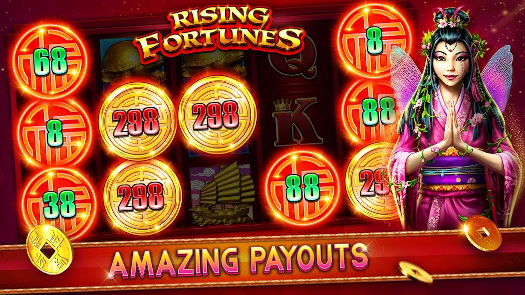 88 Fortunes Casino Slot Games (Форчунс)  [МОД Бесконечные монеты] Screenshot 2