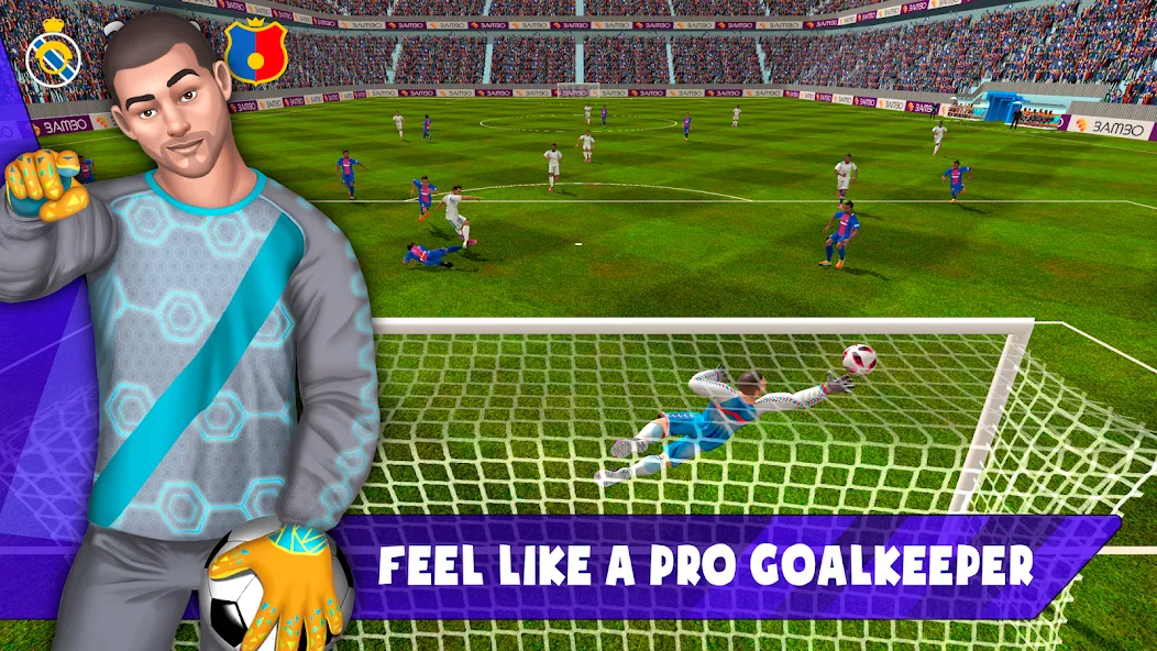 Soccer Goalkeeper 2024 (Соккер Голкипер 2022)  [МОД Menu] Screenshot 4