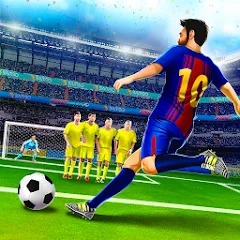 Скачать взломанную Shoot Goal: World Leagues (Шут Гоал)  [МОД Unlocked] - последняя версия apk на Андроид