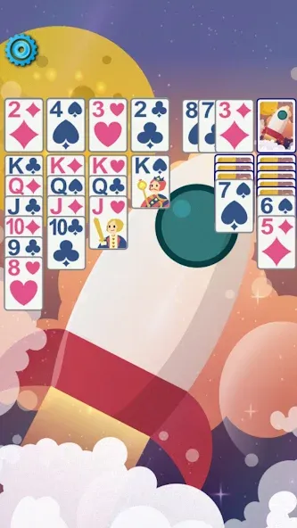 Solitaire Space™ (Солярис Спейс)  [МОД Бесконечные монеты] Screenshot 3