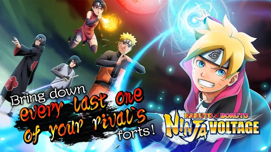 NARUTO X BORUTO NINJA VOLTAGE (Наруто и Боруто Ниндзя Вольтаж)  [МОД Mega Pack] Screenshot 1