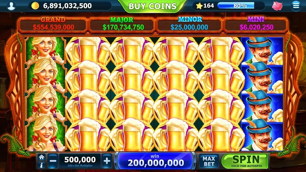 Slots of Vegas (Слоты Вегаса)  [МОД Много монет] Screenshot 3