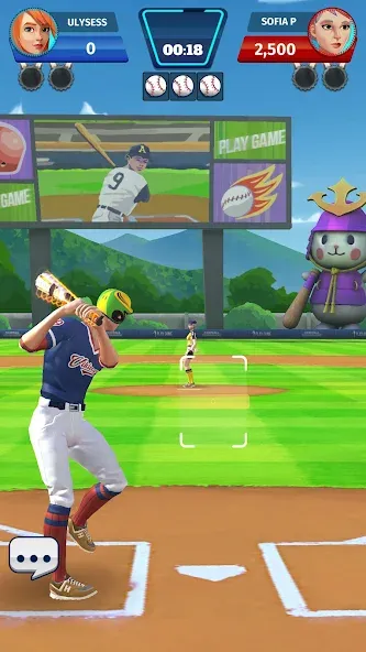 Baseball Club: PvP Multiplayer (Бейсбольный клуб)  [МОД Mega Pack] Screenshot 4