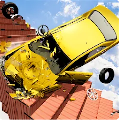 Скачать взлом Beam Drive Crash Death Stair C (Бим Драйв Краш Дэт Стэр С)  [МОД Unlocked] - стабильная версия apk на Андроид