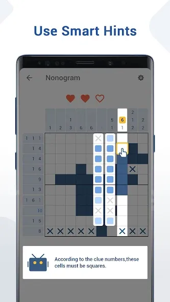 Nonogram - Fun Logic Puzzle (Нонограмма)  [МОД Menu] Screenshot 4