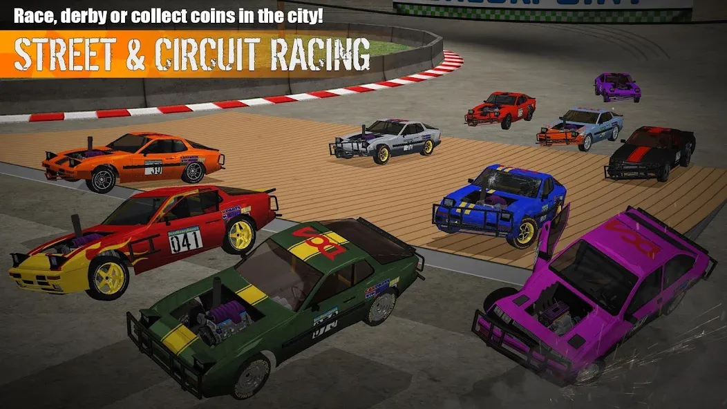 Demolition Derby 3 (Демолиция Дерби 3)  [МОД Menu] Screenshot 3