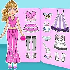 Скачать взломанную DIY Paper Princess Doll Games (Ди пейпер принцесс кьют доллс)  [МОД Unlimited Money] - последняя версия apk на Андроид