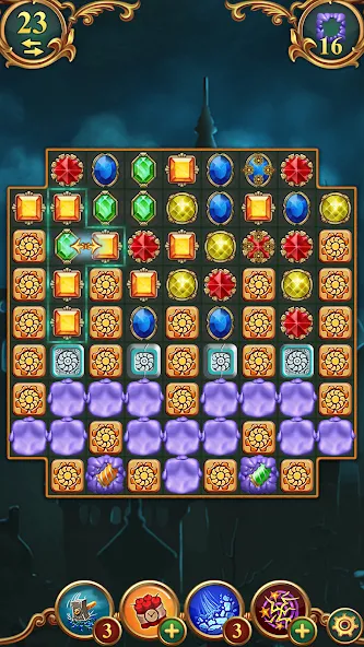 Clockmaker: Jewel Match 3 Game  [МОД Много монет] Screenshot 5