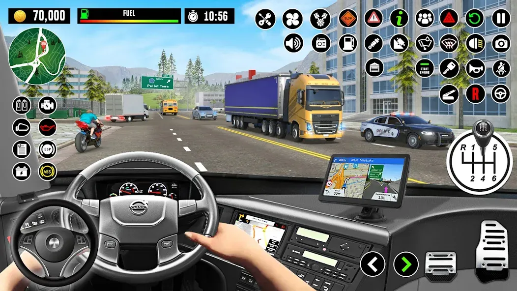 Bus Driving School : Bus Games  [МОД Бесконечные деньги] Screenshot 3