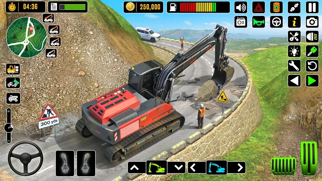 City Road Construction Games (Сити Роад Конструкшн Геймс)  [МОД Mega Pack] Screenshot 1