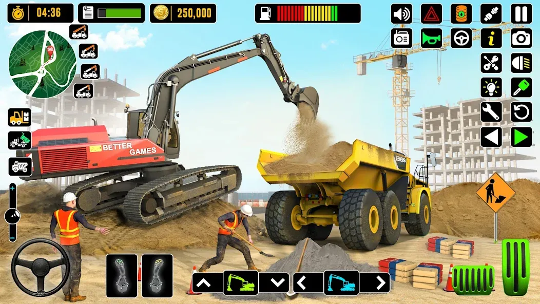 City Road Construction Games (Сити Роад Конструкшн Геймс)  [МОД Mega Pack] Screenshot 5