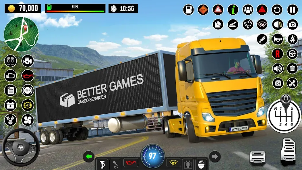 Truck Games - Driving School  [МОД Unlimited Money] Screenshot 1