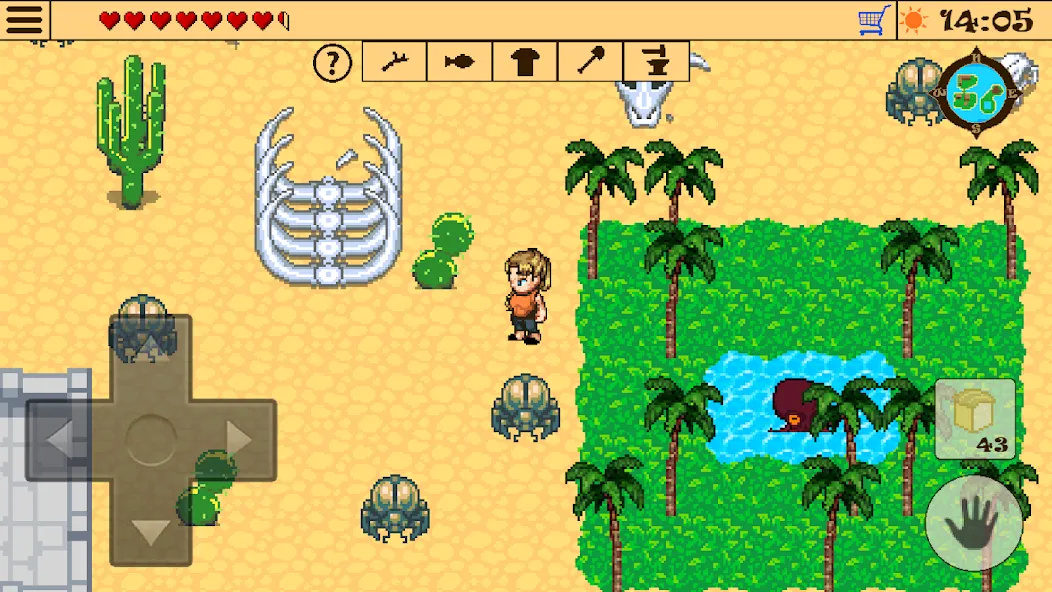 Survival RPG 2:Temple Ruins 2D (Сурвивал РПГ 2)  [МОД Бесконечные монеты] Screenshot 1