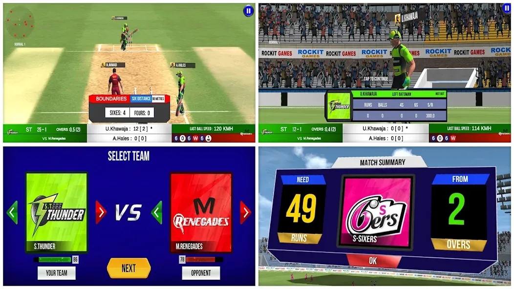 Aussie T20 Cricket Game 2023  [МОД Много денег] Screenshot 4