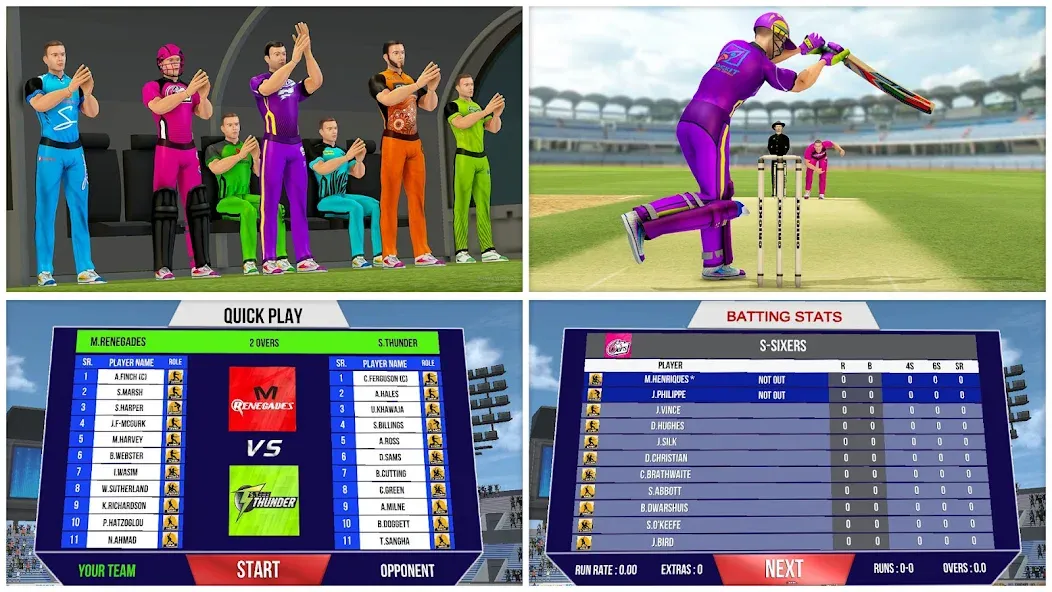 Aussie T20 Cricket Game 2023  [МОД Много денег] Screenshot 5