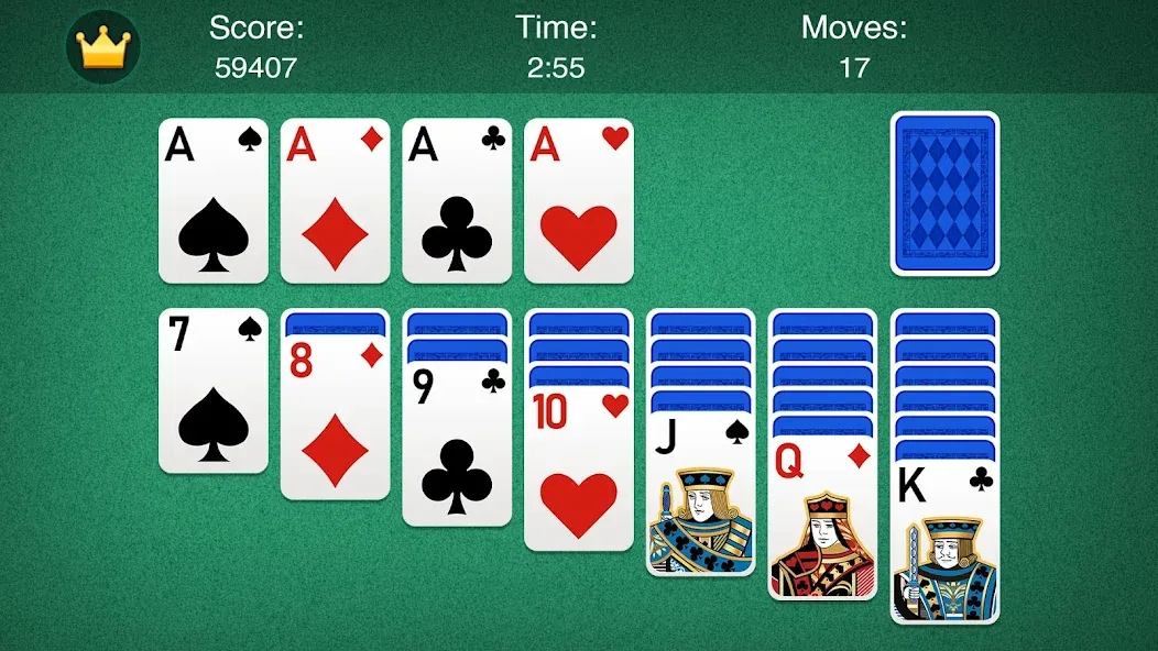 Solitaire  [МОД Много монет] Screenshot 4