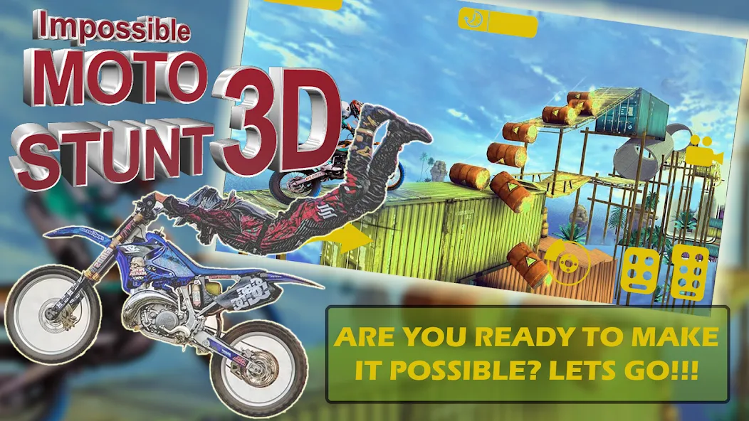 Bike stunt 3d games-Bike games  [МОД Много денег] Screenshot 5