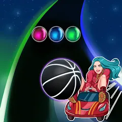 Взлом Billie Eilish : Rolling Ball (Билли Айлиш)  [МОД Mega Pack] - последняя версия apk на Андроид