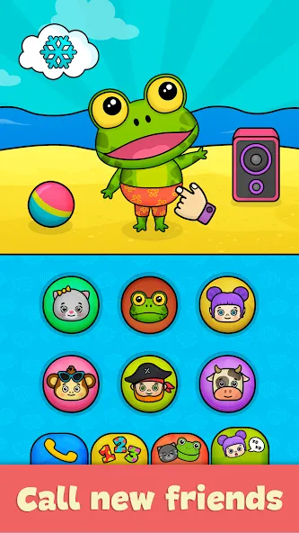 Bimi Boo Baby Phone for Kids  [МОД Unlocked] Screenshot 4