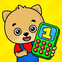 Взломанная Bimi Boo Baby Phone for Kids  [МОД Unlocked] - стабильная версия apk на Андроид