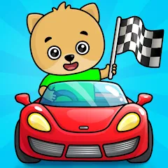 Взлом Bimi Boo Car Games for Kids  [МОД Mega Pack] - стабильная версия apk на Андроид