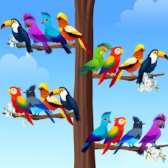 Взлом Bird Sort - Color Puzzle  [МОД Меню] - стабильная версия apk на Андроид