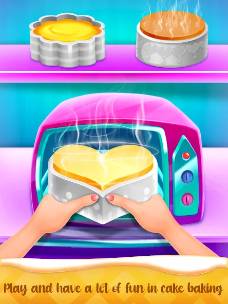 Cake Maker Cooking Cake Games (Кейк Мейкер кулинарные игры на приготовление тортов)  [МОД Бесконечные монеты] Screenshot 5