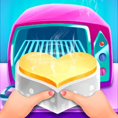 Взломанная Cake Maker Cooking Cake Games (Кейк Мейкер кулинарные игры на приготовление тортов)  [МОД Бесконечные монеты] - стабильная версия apk на Андроид