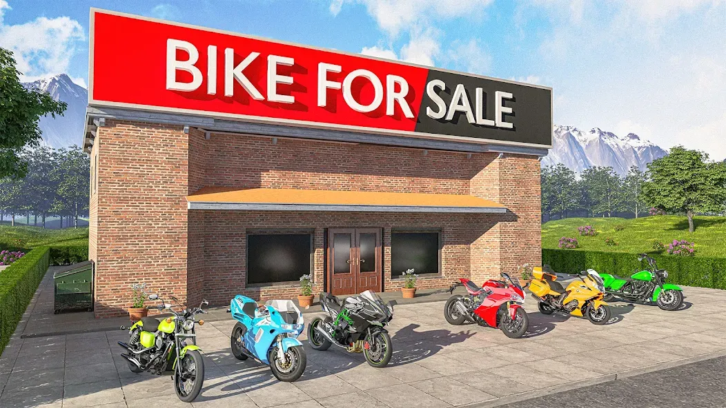 Motorcycle Dealer Bike Games  [МОД Все открыто] Screenshot 1