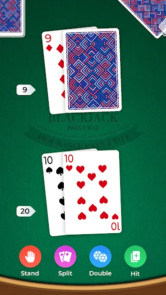 Blackjack (Блэкджек)  [МОД Много денег] Screenshot 4