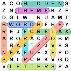 Скачать взлом Word Search - Word Puzzle Game  [МОД Бесконечные монеты] - последняя версия apk на Андроид