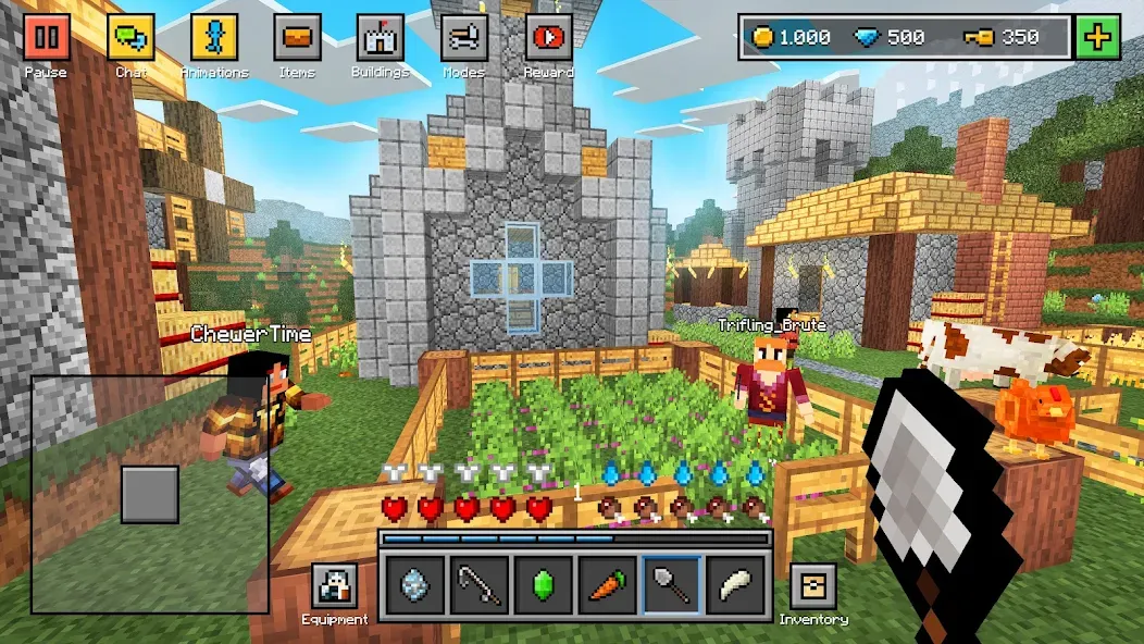 Block World 3D: Craft & Build  [МОД Unlimited Money] Screenshot 1