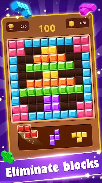 Block Gems: Block Puzzle Games (Блок драгоценные камни)  [МОД Mega Pack] Screenshot 2