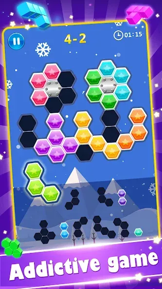 Block Gems: Block Puzzle Games (Блок драгоценные камни)  [МОД Mega Pack] Screenshot 3