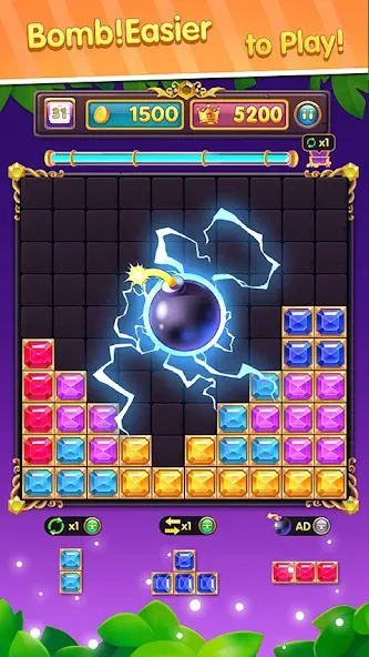 Block Puzzle: Block Blast!  [МОД Mega Pack] Screenshot 2