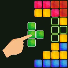 Взломанная Block Buster - Hex and Square  [МОД Бесконечные монеты] - полная версия apk на Андроид