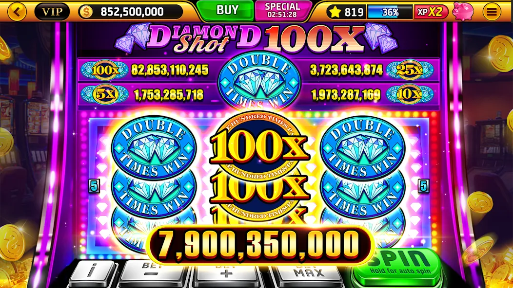 Wild Classic Slots Casino Game  [МОД Меню] Screenshot 1