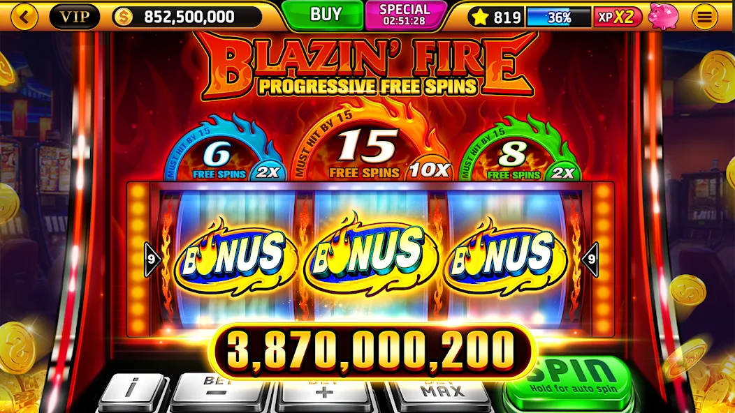 Wild Classic Slots Casino Game  [МОД Меню] Screenshot 4