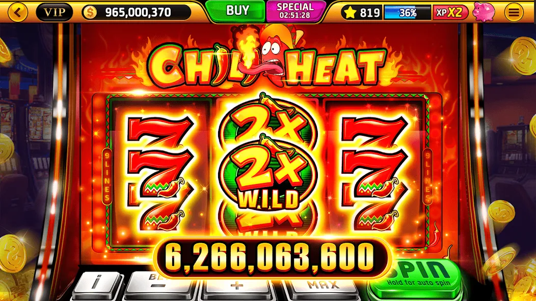 Wild Classic Slots Casino Game  [МОД Меню] Screenshot 5