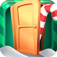 Скачать взлом Open 100 Doors - Christmas!  [МОД Unlocked] - полная версия apk на Андроид