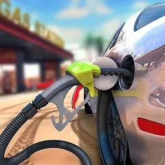 Скачать взломанную Gas Station Simulator Games  [МОД Бесконечные монеты] - последняя версия apk на Андроид